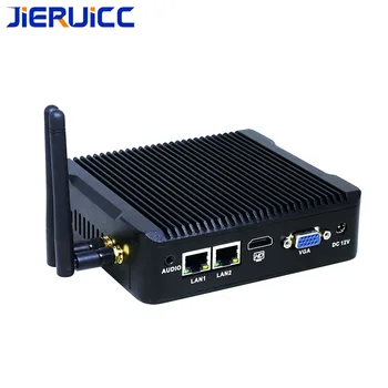 

Intel NUC Quad Core J1900 Fanless Mini PC Windows 10 windows 7 Dual LAN COM Pfsense Router Firewall Server Computer Box Network