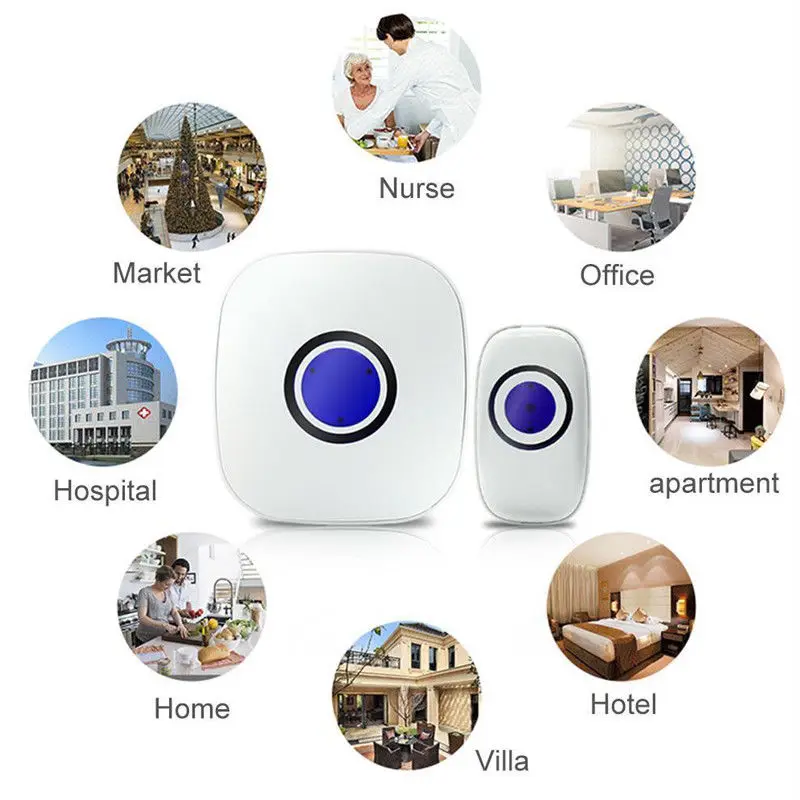 

Smart WIFI Doorbell Phone Intercom Wireless Door Bell Home Security Tool