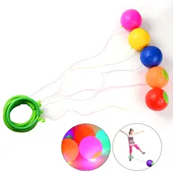 3 шт. пропустить мяч открытый пластик прыгающая игрушка качели с подсветкой для детей
