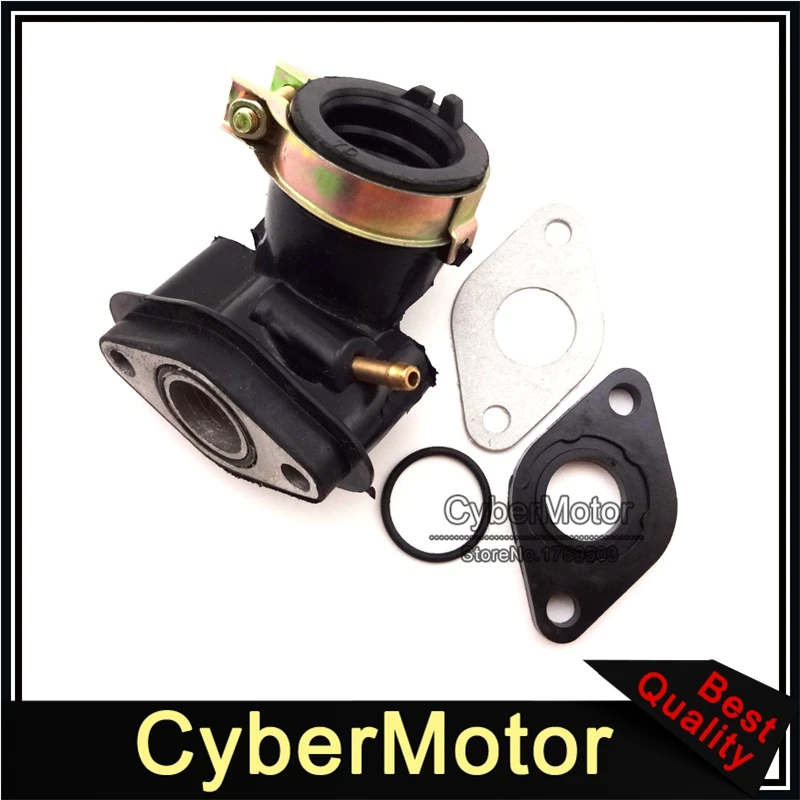 Intake Manifold Inlet Pipe Gasket Kit motorcycle intake manifold gasket For GY6 50cc Engine Carb SUNL Baotian Znen Jmstar Chinese Moped Scooter