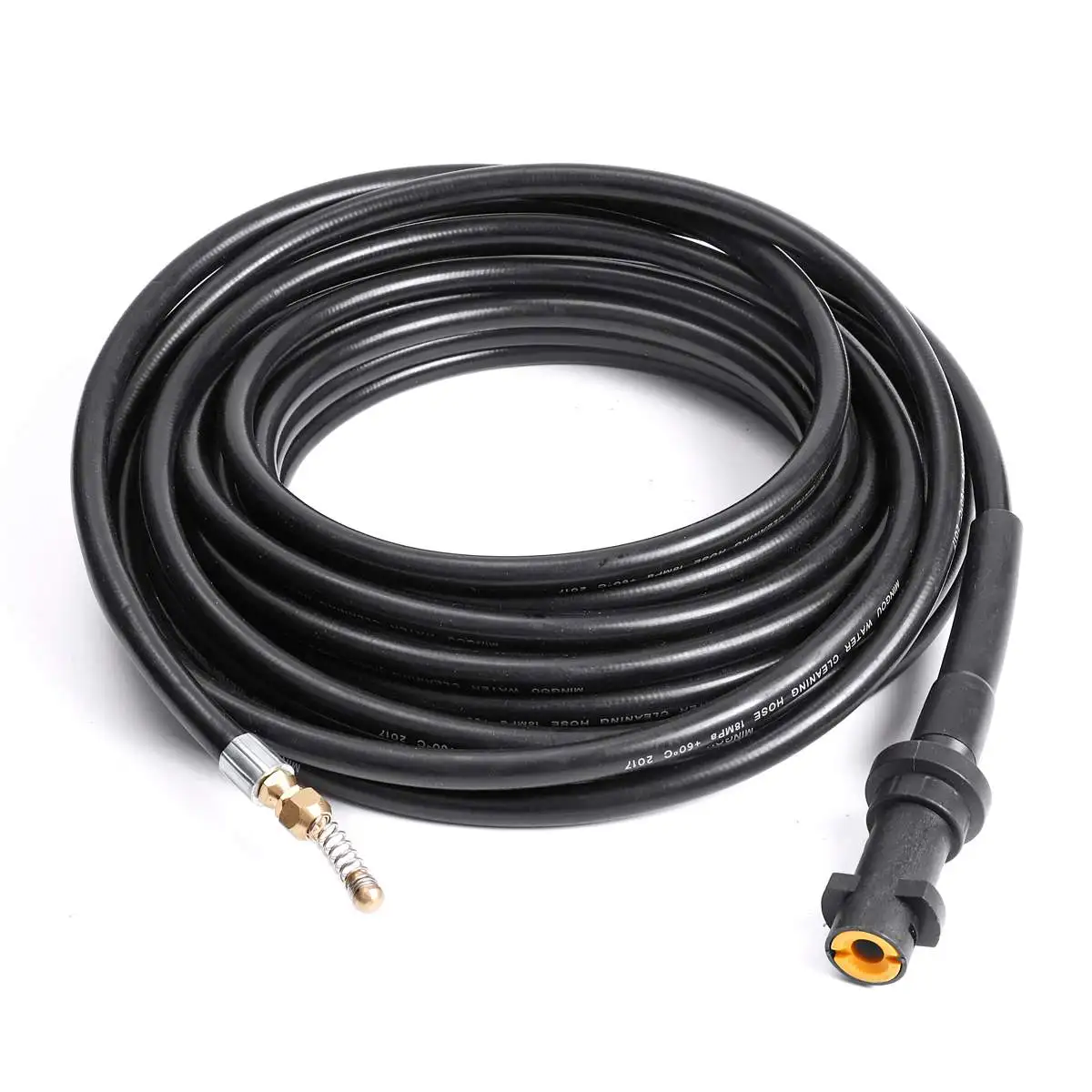 

20M Pressure Washer Sewer Drain Cleaning Hose 1/4 Inch Quick Release Drain Sewer Cleaning Hose for Karcher K2-K7