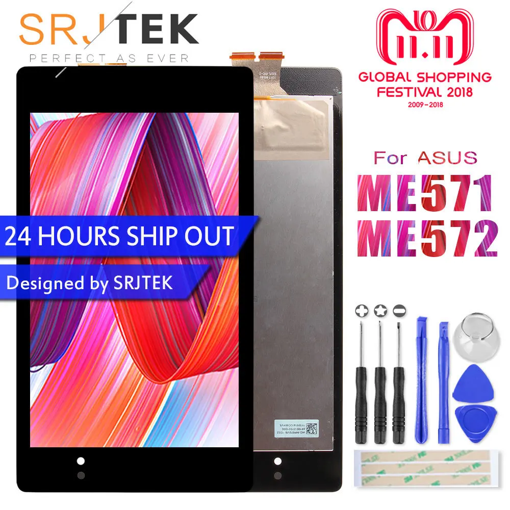 Display For ASUS Google Nexus 7 2nd 2013 FHD ME571 ME571K ME571KL ME572CL ME572 K008 K009 LCD Matrix Screen Touch Digitzer Panel цена Display For ASUS Google Nexus 7 2nd 2013 FHD ME571 ME571K ME571KL ME572CL ME572 K008 K009 LCD Matrix Screen Touch Digitzer Panel цены онлайн
