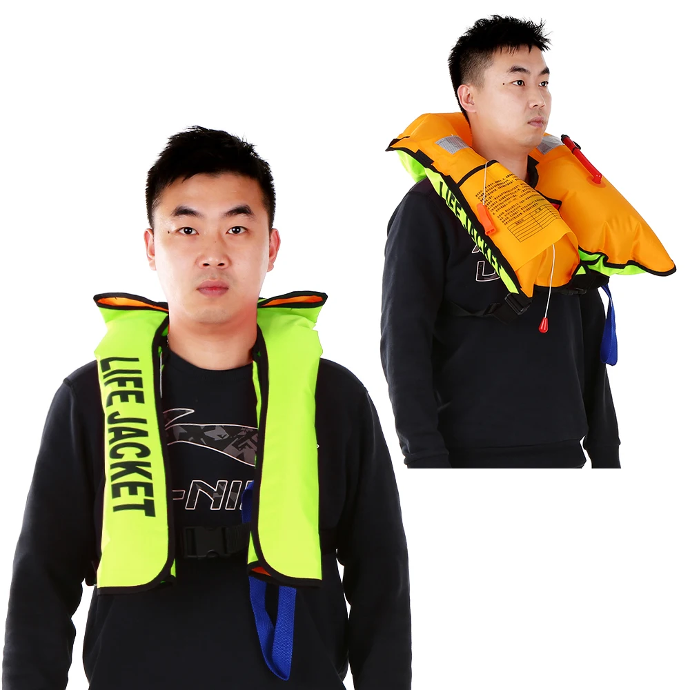Automatic Inflatable Life Jacket Professional Adult Swiming Fishing Life Vest Swimwear Water Sports Swimming Survival Jacket