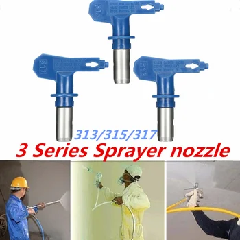 

Blue Series 3 Airbrush Nozzle For Painting Airless Paint Spray G un Tip Powder Coating Portable Paint Sprayers auto repair tool