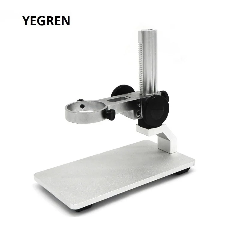 

Microscope Aluminium Alloy Raising Lowering Working Stage UP Down Table Stand with Ring Holder for USB Digital Microscope
