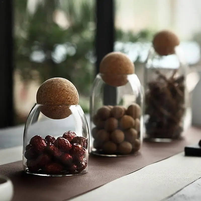 

Transparent Spice Jar Storage Tank DIY Pendant Storage Vial Wedding Home Decoration Supplies Food Container Tool Kitchen Gadgets