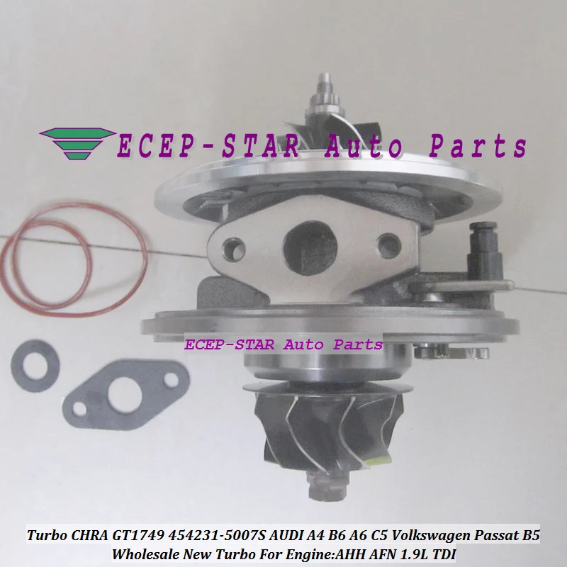 Турбокомпрессор турбо CHRA картридж GT1749 454231 5007S для AUDI A4 B6 A6 C5 Volkswagen VW Passat B5 AHH AFN 1.9L