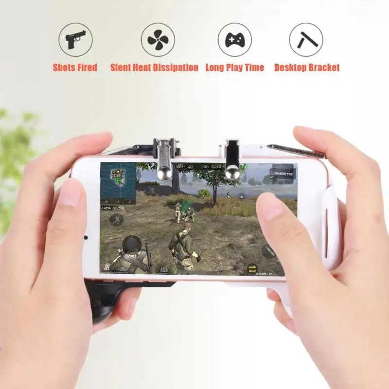  Mobile Controller Game Artifact Aid For iOS Android Gaming Pad For PUBG Controller Mobile Gaming Tr
