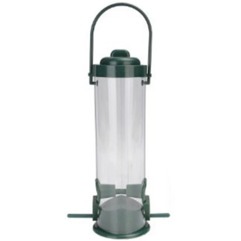 

SNNY NEW New Plastic Comfort Bird Pet Feeder Waterer Garden Hanging Suction Cup Automatically Bird Feeder Farming Equipment Ou
