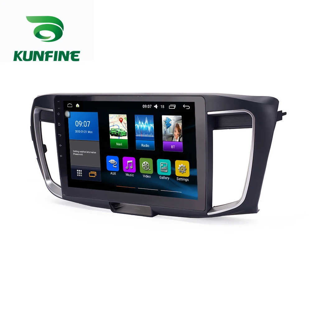 Clearance Octa Core 1024*600 Android 8.1 Car DVD GPS Navigation Player Deckless Car Stereo For Honda Accord 2014-2017 Radio Headunit WIFI 2