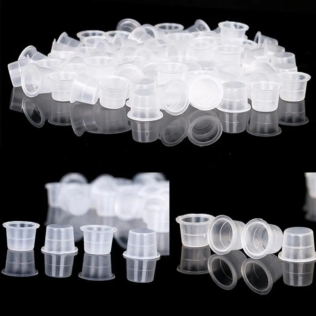 

Professional cm 8 Casual Unisex cm 100Pcs Pigment Cup Tattoo 0 Ink Holder 3 Microblading Tattoo Supplies 6 1 inch 5 0 0