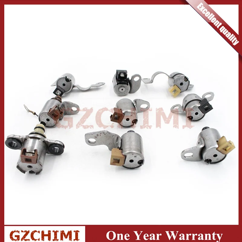 JF506E 09A 5F31J 9 Piece Kit Remanufactured Transmission Shift Solenoid Gearbox Kit For VW Jaguar Land Rover JF506E 09A 5F31J