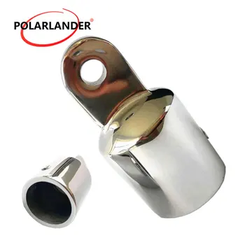 

1 Piece 1 Inch 25mm Umbrella Cap Stainless Steel aluminum alloy Bimini Top Eye End Cap Hardware for Marine Boat Yacht