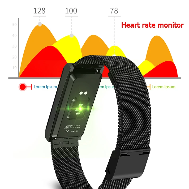 X11 Smart Bracelet Women Smart Watch Professional Ip68 Waterproof Fitness Tracker Heart Rate Blood Pressure Sports Smart Band