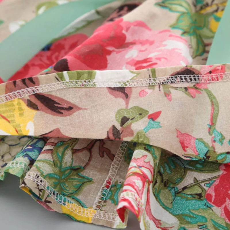 Summer Children's Girls Floral Printed Sleeveless Baby Soft Vest Tops +Shorts Sets For Girls Kids Clothes Outfit Suits Summer Children's Girls Floral Printed Sleeveless Baby Soft Vest Tops +Shorts Sets For Girls Kids Clothes Outfit Suits