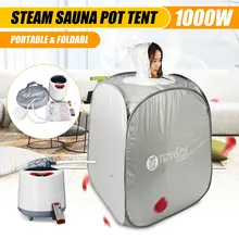 Крытый 2L 220V 60Hz 1000W Складная портативная Паровая сауна комнатная палатка для потери веса для похудения Спа для кожи AU вилка для личного здравоохранения