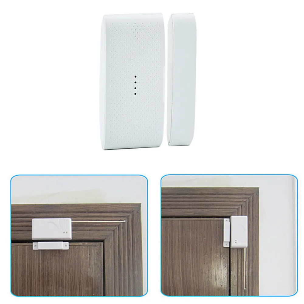 

Wireless Door Magnetic Sensor Detector Window Door Entry Anti Thief Burglar Alarm 433mhz Home Security Alarm System
