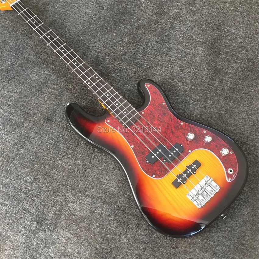 

High quality ash electric bass, fade, real photos, wholesale and retail, all colors can be