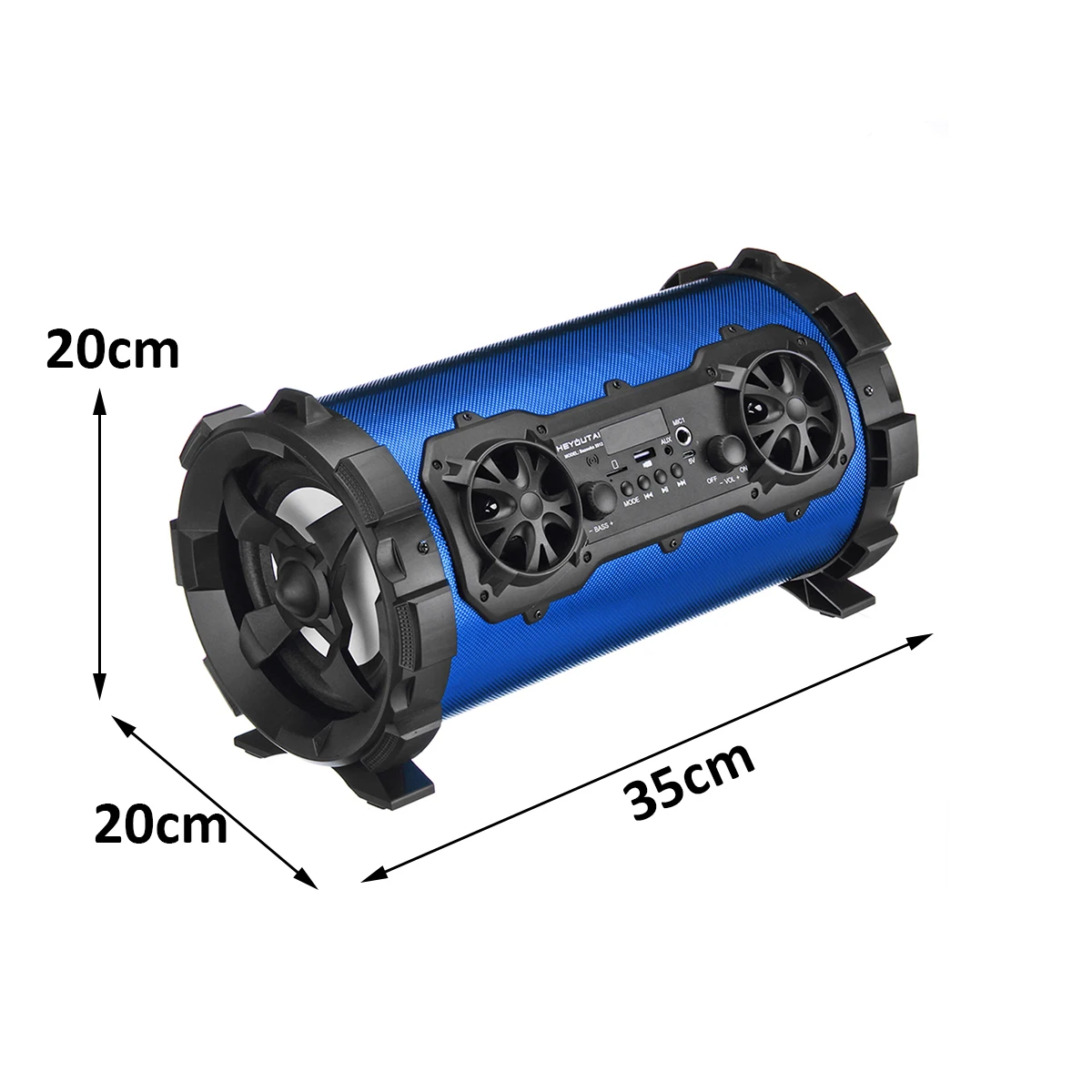 Speaker bluetooth Wireless Stereo Bass Portable HIFI Speaker Subwoofer AUX USB TF Card FM Radio Outdoor Bike Car Karaoke Player