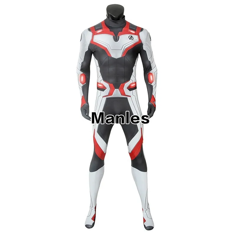 Avengers Endgame Costume Thor Cosplay Captain America Iron Adult Realm Team Suit Halloween Christmas Carnival Jumpsuit Zentai