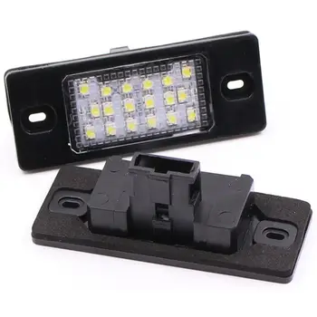

2Pcs No Error Led Number License Plate Light For V w Volkswagen Golf 5 Touring Tou areg Tiguan Porsche Cayenne