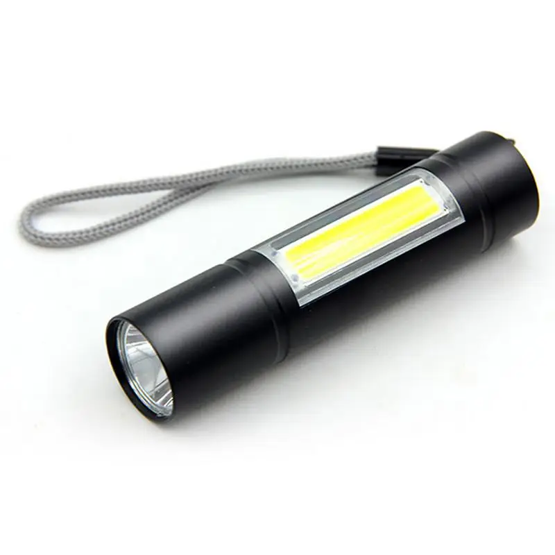

Portable Mini XPE COB LED USB Flashlight Rechargeable Outdoor Emergency Work Light Car Inspection Lamp Built in Battery Torch