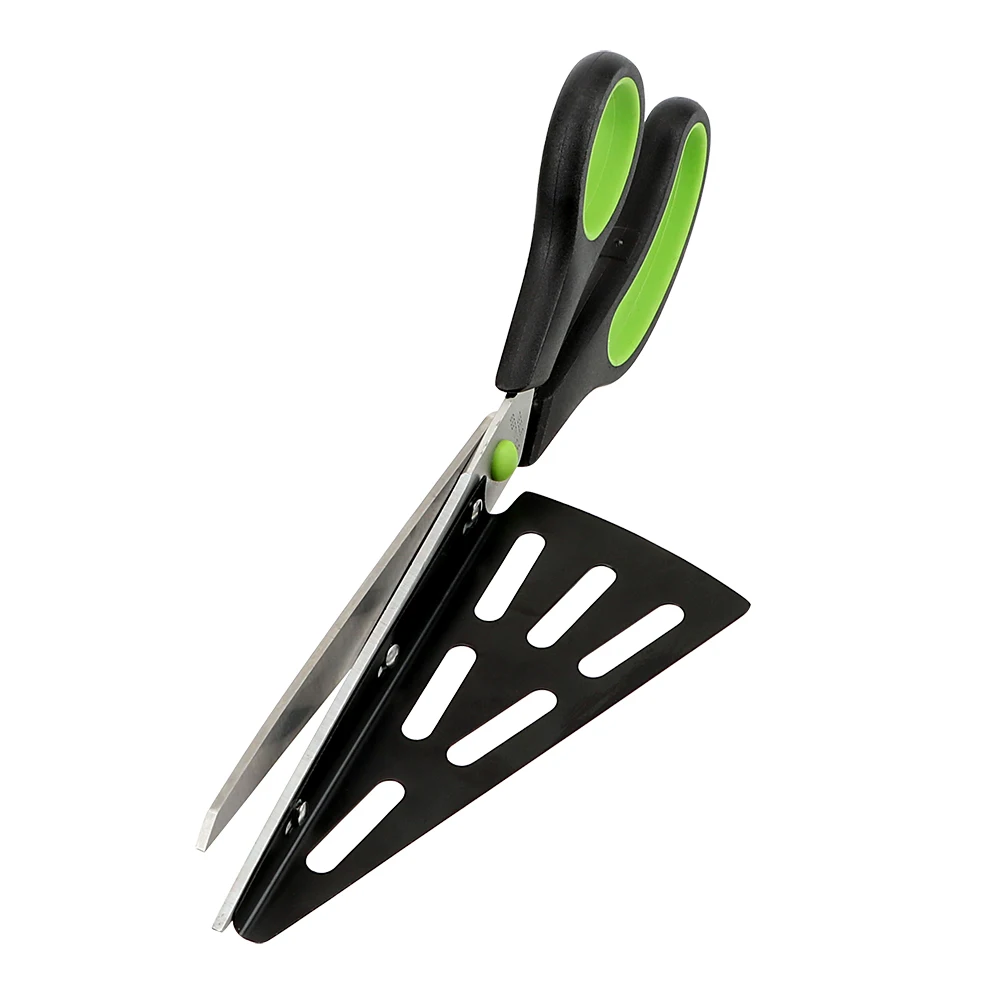Stainless Steel Pizza Cutter Slicer Baking Tools Pizza Cutting Tools Pizza Scissors Knife Multi-functional