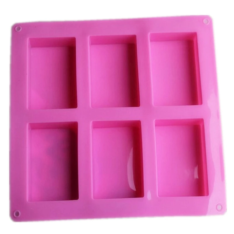 

3D Square Handmade Soap Silicone Mold Chocolate Ice Cubes Mould Bread Pastry Cupcake Molds Diy Cake Decoration Baking Tools