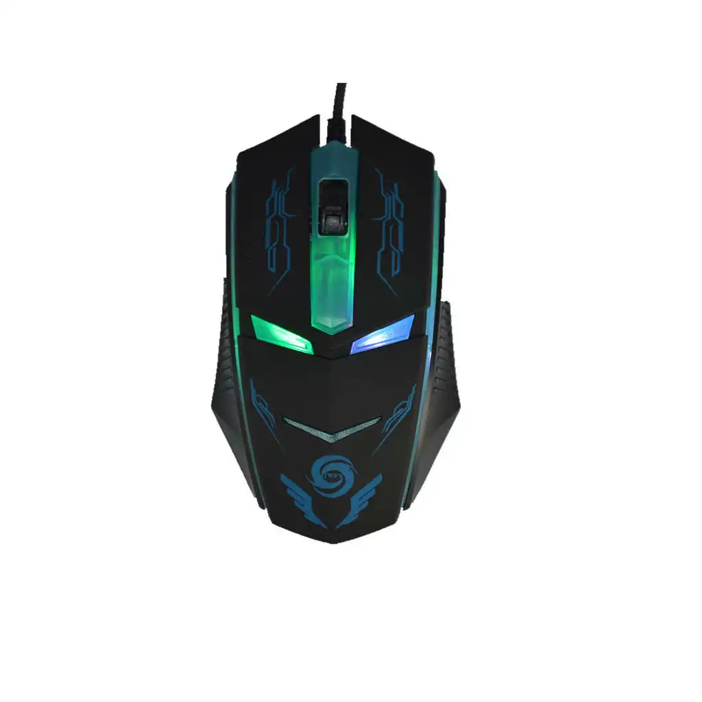 

K2 Usb Wired Gaming Mouse 3 Buttons 1600Dpi Mute Optical Computer Mouse Mice For Pc Laptop Notebook Game Gamer