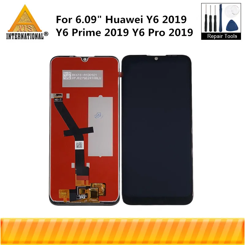 

Original Axisinternational For 6.09" Huawei Y6 2019 Y6 Prime 2019 LCD Display Screen+Touch Screen Digitizer For Y6 Pro 2019