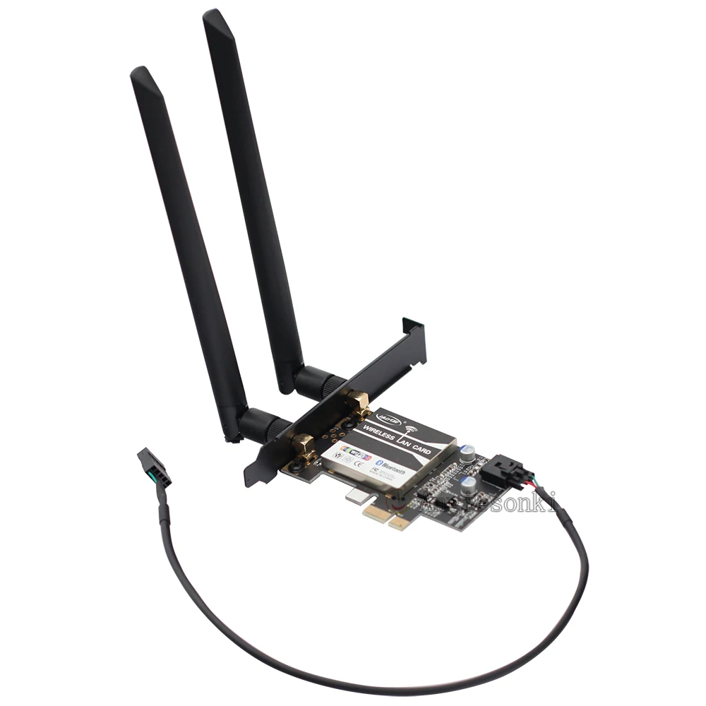 BCM94352 802.11AC 867 Мбит/с WiFi и Bluetooth 4 0 Настольный модуль для ПК адаптер карты антенна