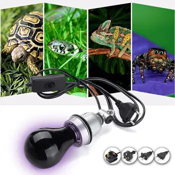 

E27 Holder with switch waterproof lamp holder pet heating lamp Night Reptile Ceramic Heat Blub Pet Brooder Light Holder