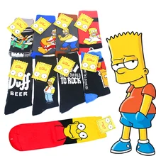 Новинка; забавные мужские хлопковые носки с рисунком; 1 пара; Новинка; милые носки для всей семьи; забавные носки с животными; мужские Тапочки