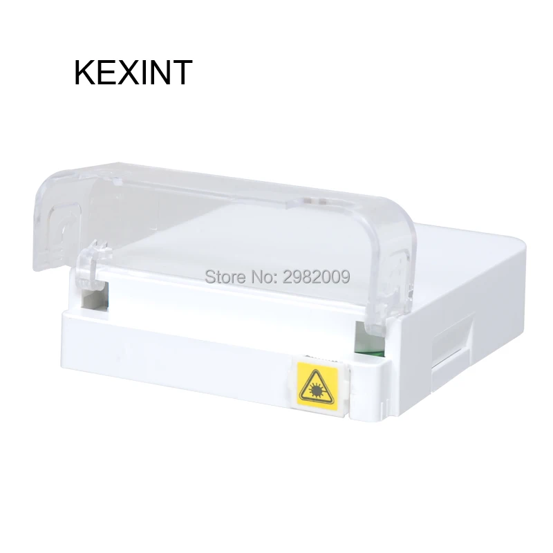 

Flip Cover Splitter Fiber Optic Distribution Box G657A2 FTTH Termination Box ABS Flame Retardant