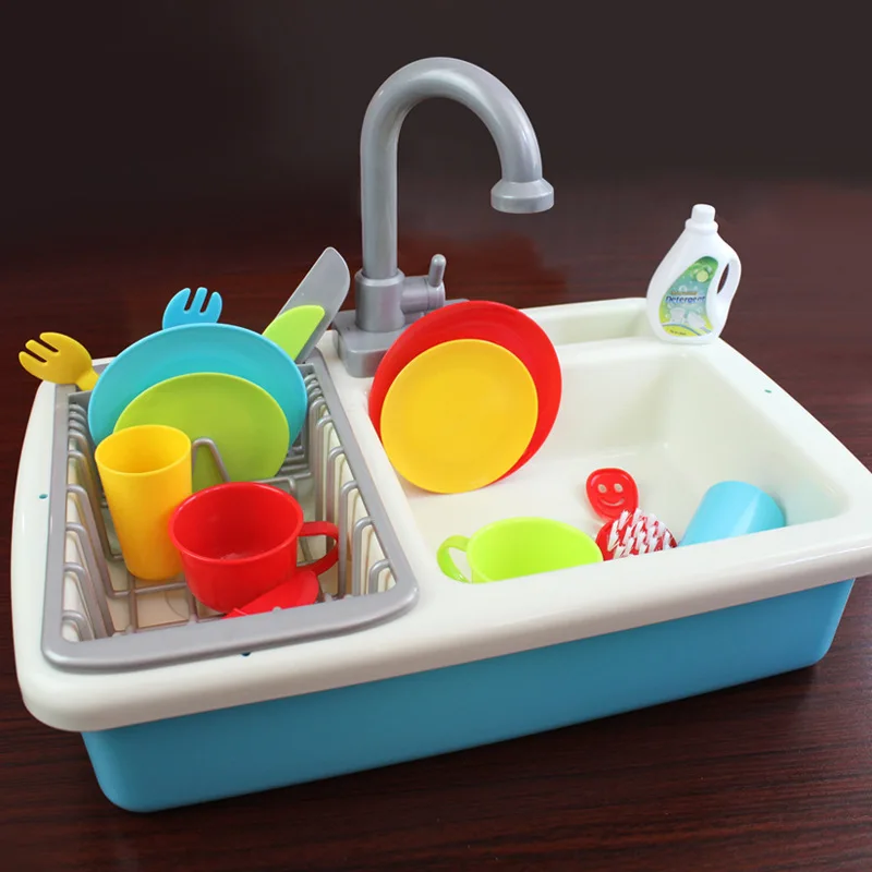 Dishwashing toy Kids Kitchen Set Children Kitchen Toys Large Kitchen