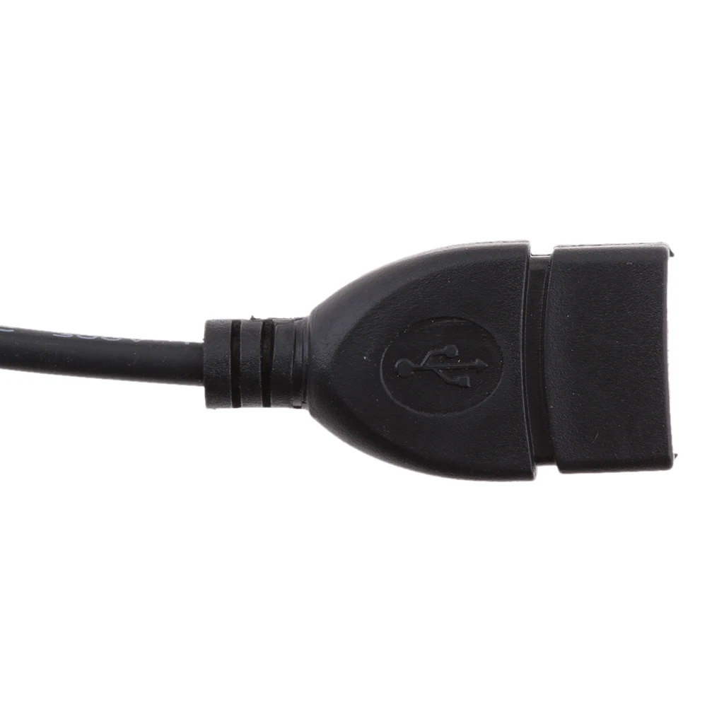 OBD 2 Автомобильное зарядное устройство 16 Pin разъем USB кабель питания для телефона