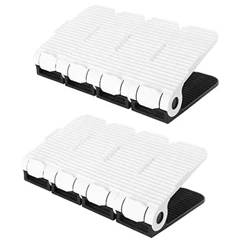 

4 Step Adjustable Shoe Slotz Space Saver, Easy Shoe Slotz Organizer Double Shoe Rack Storage For Closet, Shoes Holder For Snea