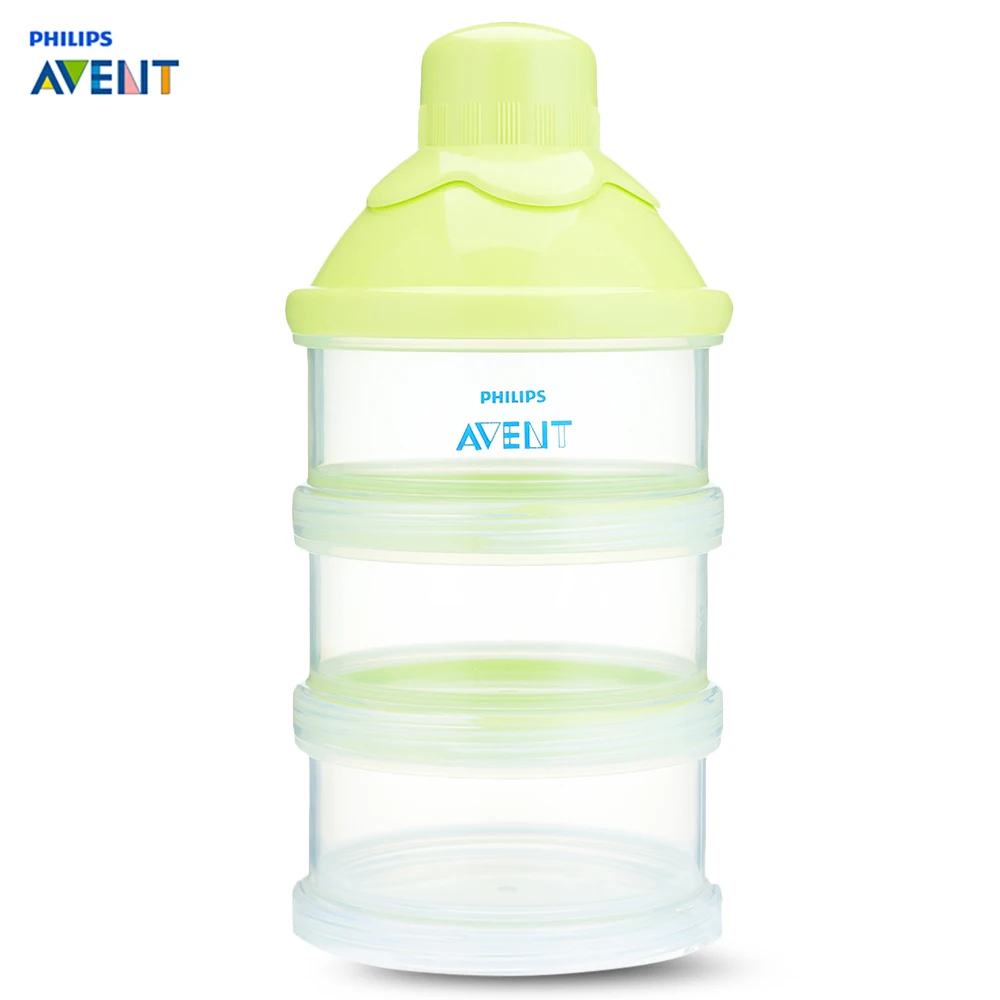 Avent портативный дозатор сухого молока 3 винта на контейнерах младенца миска для кормления малышей 240 мл