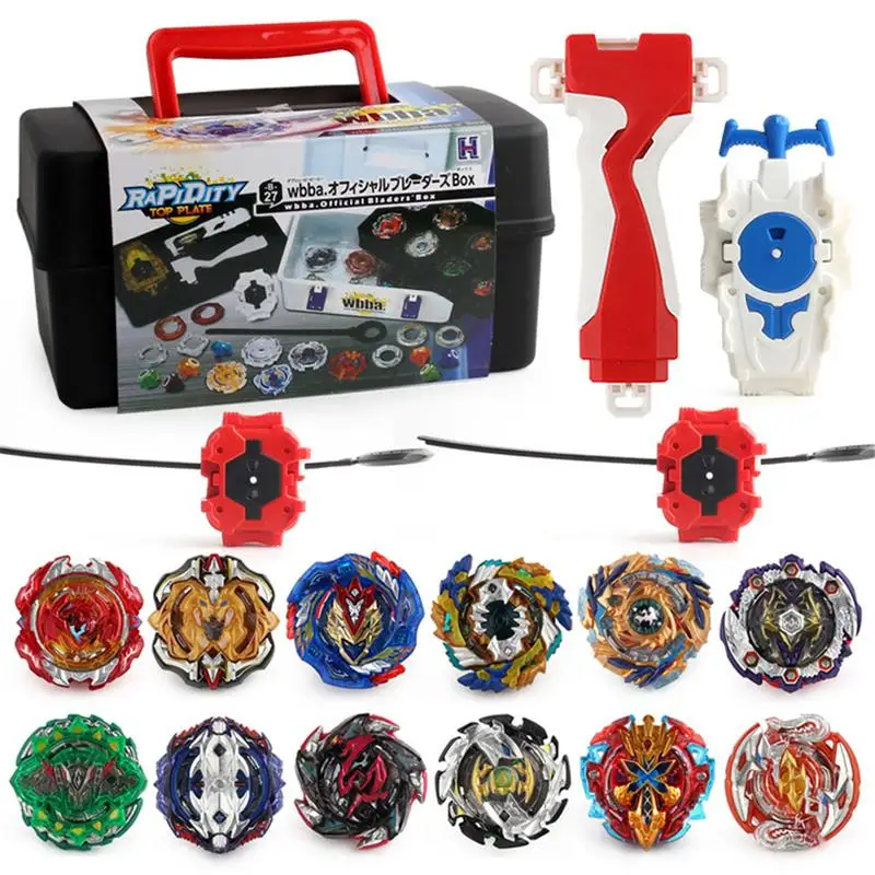 

12 Styles Bayblades Metal Fusion Beyblades Set Storage Box Top Beyblade Burst Bey Blade 3 Launchers Beyblade Toys for Children