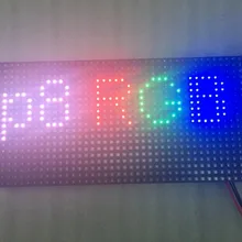 Двери полного цвета экрана прокладки специальный модуль P8 RGB 320*160 мм 1/5S HUB75 Интерфейс определение P8 полноцветный модуль