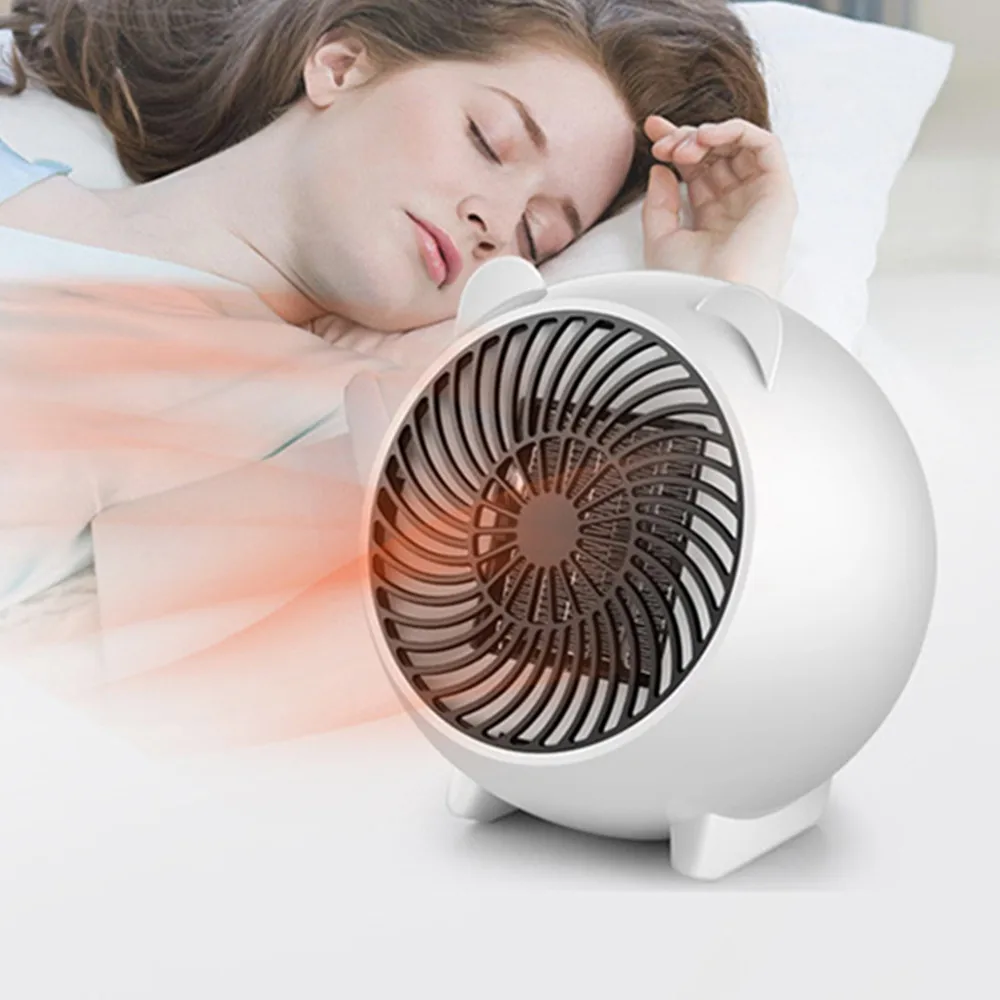 

250w Mini Electric Home Heater Fan Heater Household Desktop Electric Heaters Shaking Head Quiet Warmer Machine For Winter