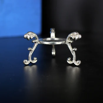 

5PCS/LOT Fashion Crystal Ball Pedestal Glass Diamond Support Base Office Display Decoration