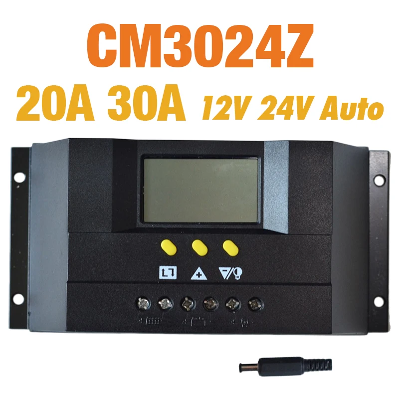 

EASUN PWM PWM 20A 30A Solar Panel Controller Regulator Charge Battery Protection 12V 24V Auto Switch for PV System