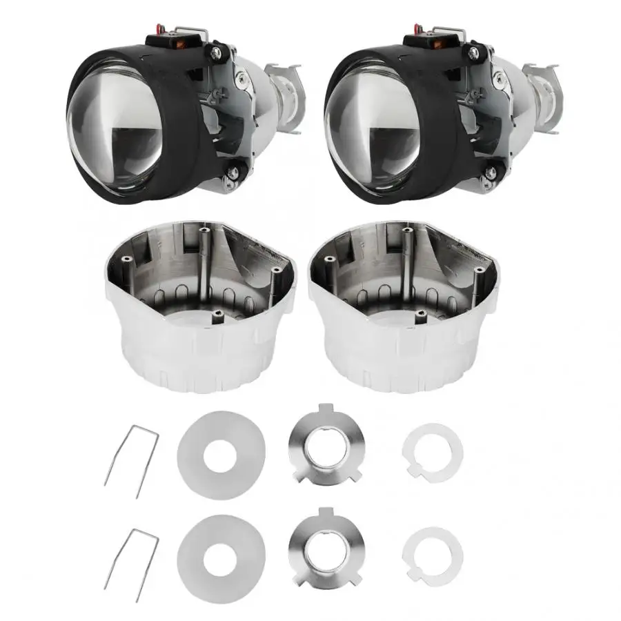 

2.5 Inch Car Projector lens 12V Car Headlight Assembly Kit Universal for H11 Automotive professional spare parts