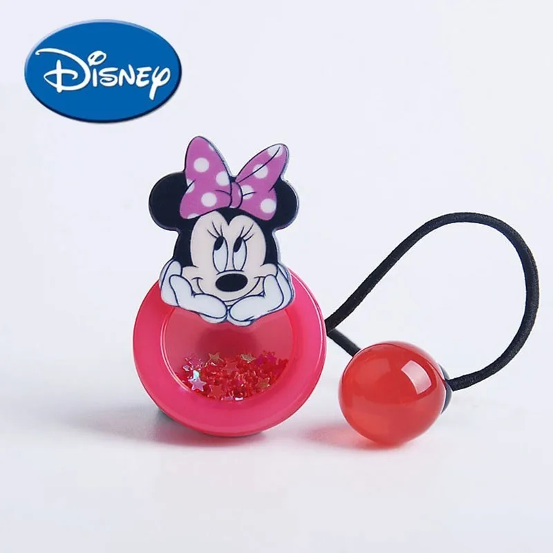 

Disney Hair Ring Cartoon Minnie Headwear 1pcs/lot Baby Children Accessories Cute Hair rope Lovely Gift For Girls