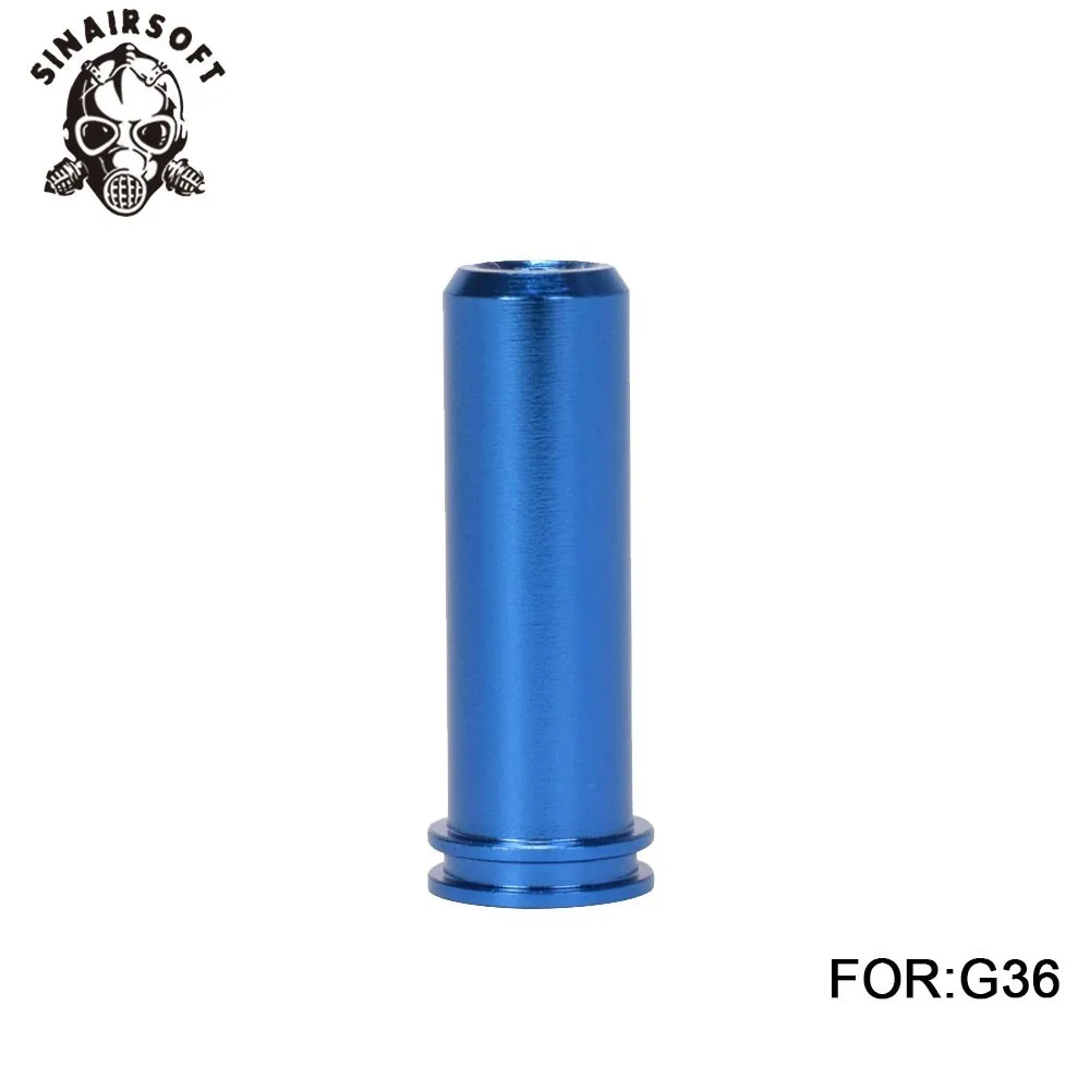 

SHS 7075 Aluminum CNC Built-in single O-ring Preventg Air Leaking Seal G36 Nozzle For Airsoft AEG Paintball Hunting Accessories