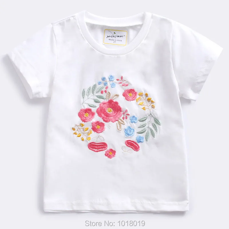 

Kids t shirt Baby Girl Clothes Summer New 2019 Quality 100% Combed Cotton Baby Girls t-shirt Bebe Short Sleeve Children Clothing