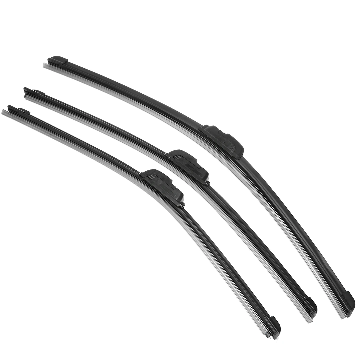 

22" 20" 19" Wiper Blade Refill Dedicated Replacement Front Rear Windscreen Wiper Blade Set For Ford Mondeo 00-07