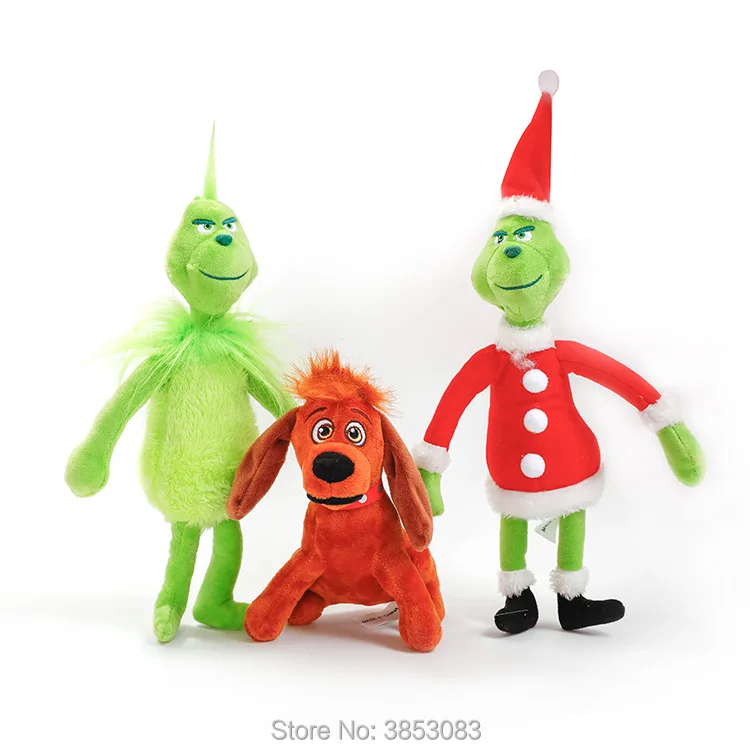 the grinch bean plush
