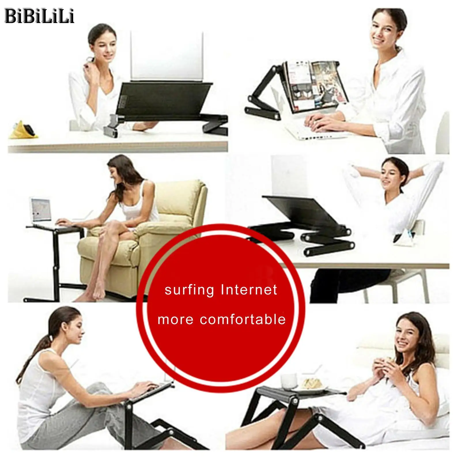 360 Degree Adjustable Foldable Laptop Stand Notebook Computer Desk Table Bed Sofa Table Carpet Meadow Black 360 Degree Adjustable Foldable Laptop Stand Notebook Computer Desk Table Bed Sofa Table Carpet Meadow Black